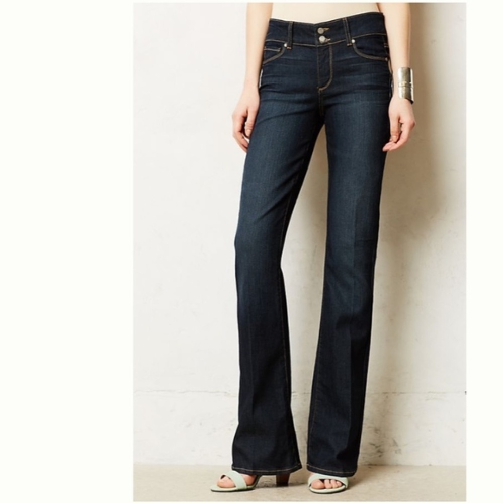 Paige H.H. Bootcut Dark Denim